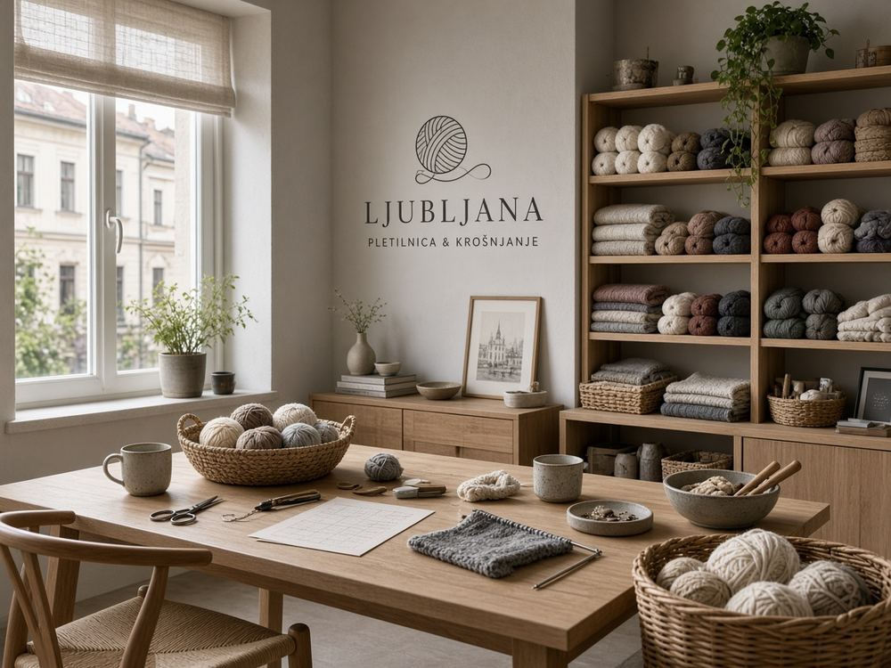 About the Knitting / crochet atelier studio at Dilencrach Knitting
