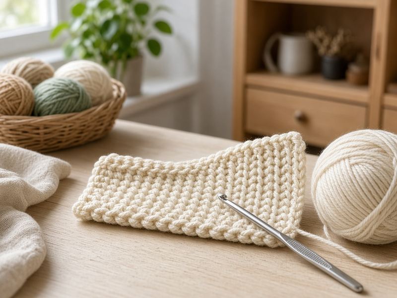 Crochet basics at Dilencrach Knitting
